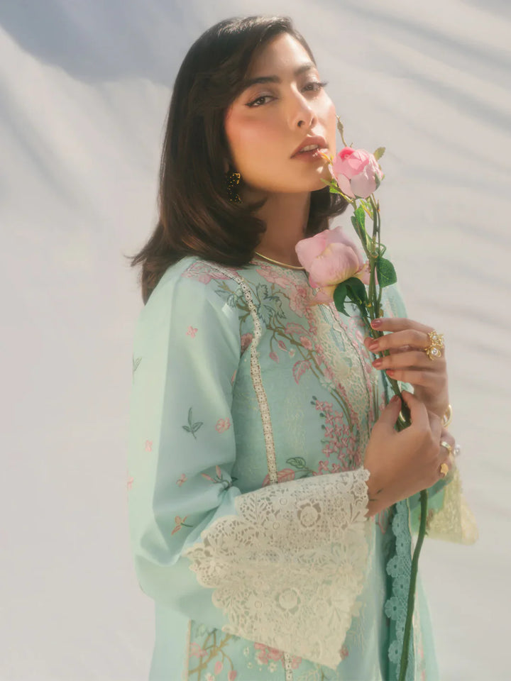 EMBROIDERED LAWN UNSTITCHED 3PC SET | KPA0034