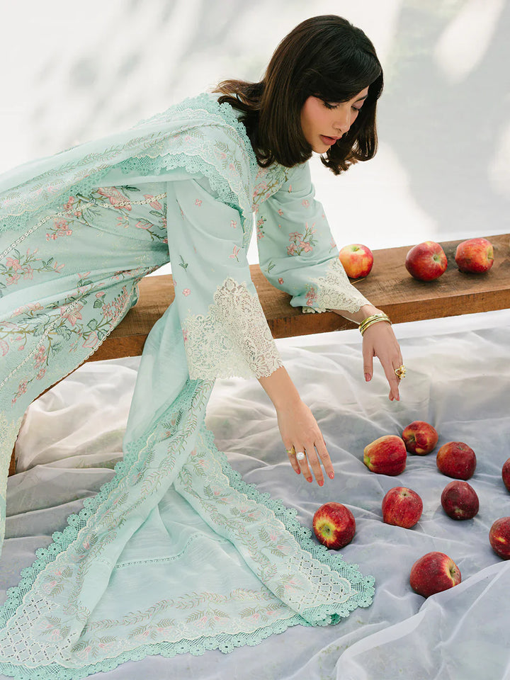 EMBROIDERED LAWN UNSTITCHED 3PC SET | KPA0034
