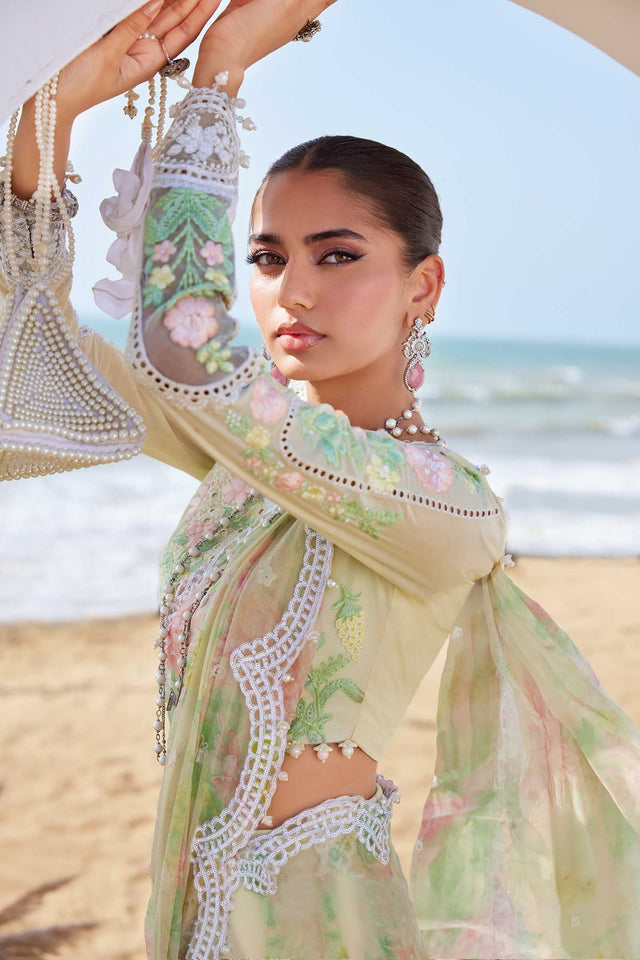 EMBROIDERED LAWN UNSTITCHED 3PC SET | KPA0028