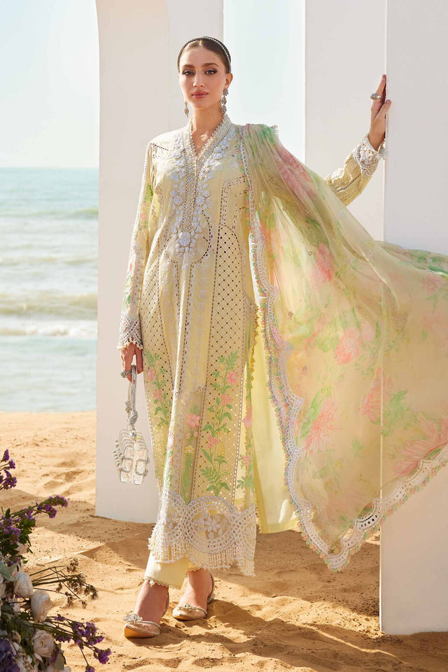 EMBROIDERED LAWN UNSTITCHED 3PC SET | KPA0028