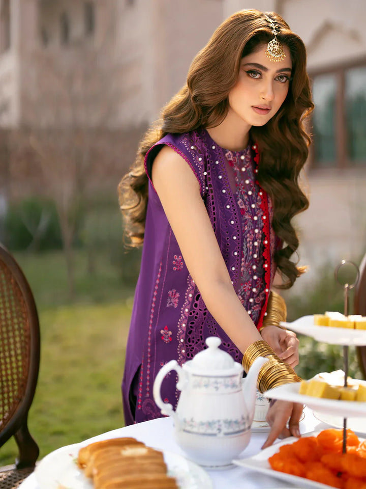 EMBROIDERED LAWN UNSTITCHED 3PC SET | KPA0022