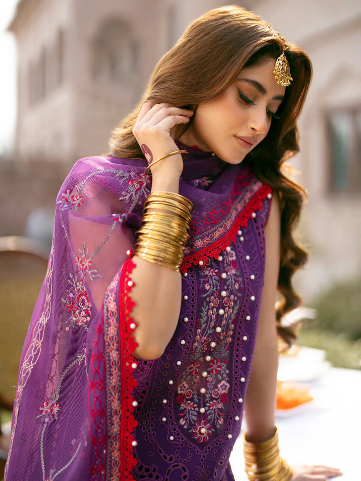 EMBROIDERED LAWN UNSTITCHED 3PC SET | KPA0022