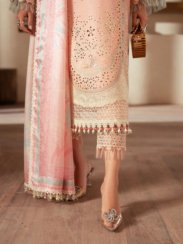 EMBROIDERED LAWN UNSTITCHED 3PC SET | KPA0036