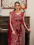 MAHNUR COTTON EMBROIDERED UNSTITCHED 3PC SUIT | KPA0111
