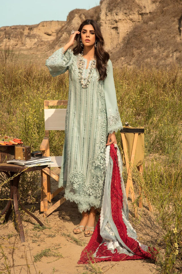 EMBROIDERED LAWN UNSTITCHED 3PC SET | KPA0008