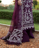 CRIMSON COTTON EMBROIDERED UNSTITCHED 3PC SUIT |KPA0114