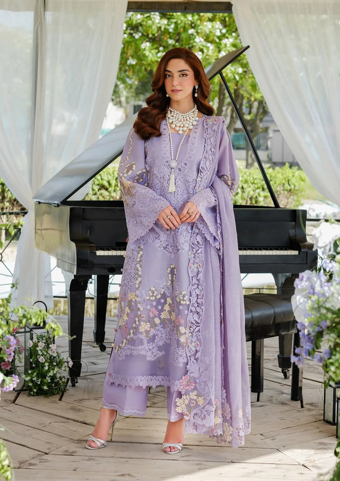 ELAF HUES COTTON UNSTITCHED EMBROIDERED 3 PC SUIT | KPA0062