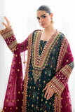 BAROQUE CHIFFON EMBROIDERED UNSTITCHED 3PC SUIT | KPA0102