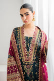 BAROQUE CHIFFON EMBROIDERED UNSTITCHED 3PC SUIT | KPA0102