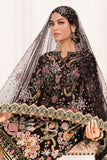 BAROQUE HEAVY EMBROIDERED BRIDAL UNSTICHED 3PC| KPA0074