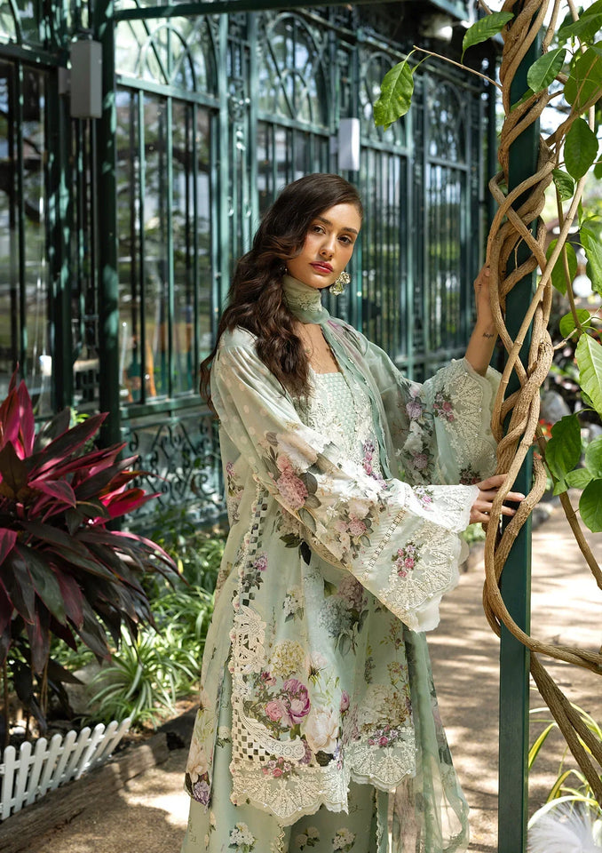 ELAAF PRINTED EMBROIDERED UNSTICHED 3PC SUIT | KPA0099