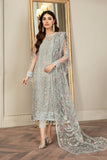 ZARIF NET LUXURY EMBROIDERED UNSTITCHED 3PC SUIT | KPA0073