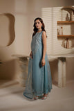 Maryam’s ORGANZA UNSTITCHED 3PC SUIT| KPA0064