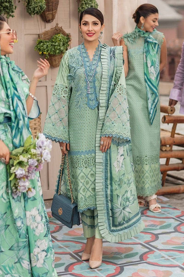 EMBROIDERED LAWN UNSTITCHED 3PC SET | KPA0012