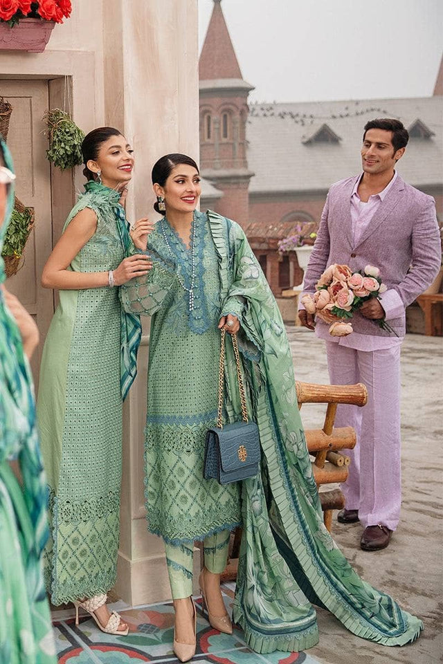 EMBROIDERED LAWN UNSTITCHED 3PC SET | KPA0012