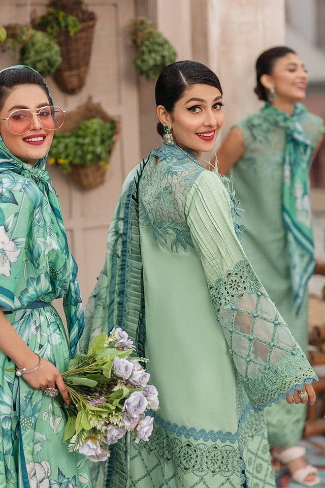 EMBROIDERED LAWN UNSTITCHED 3PC SET | KPA0012
