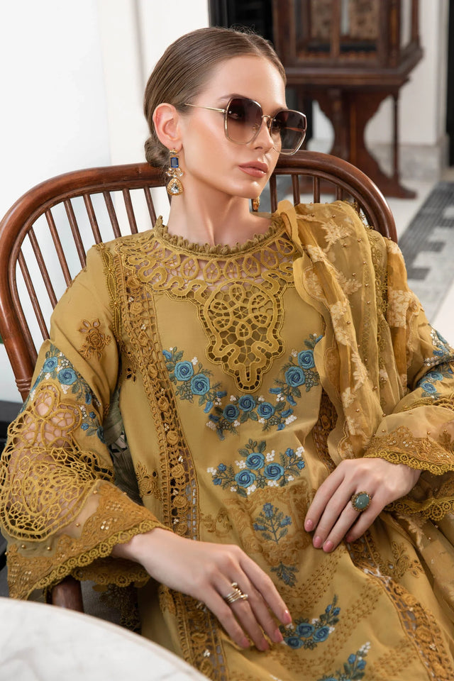 EMBROIDERED LAWN UNSTITCHED 3PC SET | KPA0014