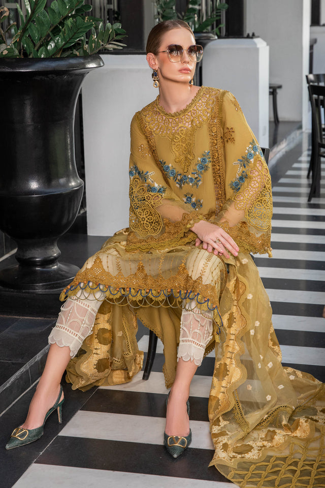 EMBROIDERED LAWN UNSTITCHED 3PC SET | KPA0014