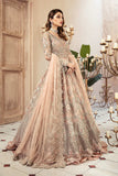 MARIA.B BRIDAL WEDDING EMBROIDERED UNSTITCHED 3PC MAXI | KPA0121