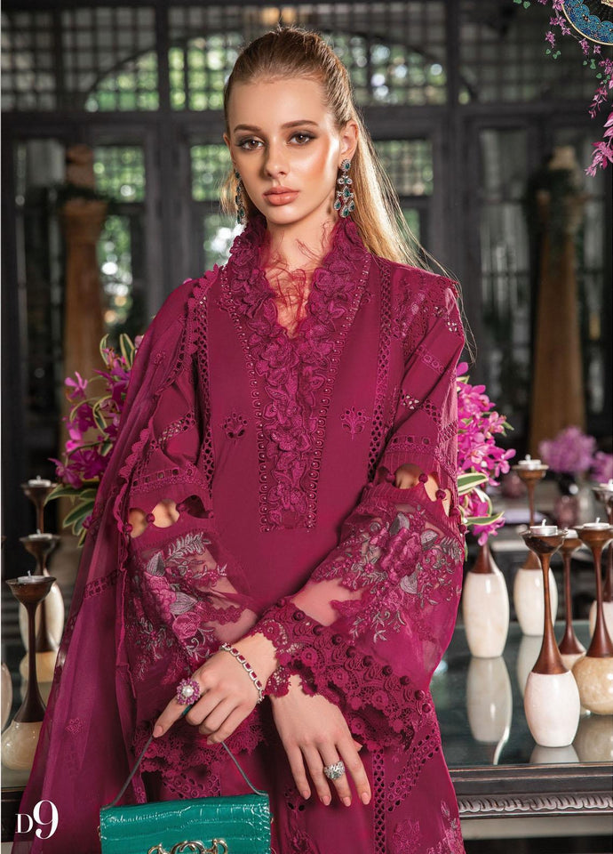 EMBROIDERED LAWN UNSTITCHED 3PC SET | KPA0013