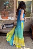 NEON OMBRE LAWN UNSTITCHED 3PC SUIT | KPA0093
