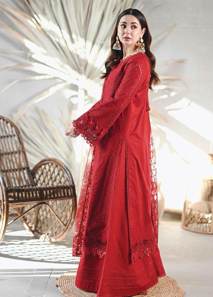 EMBROIDERED LAWN UNSTITCHED 3PC SET | KPA0015