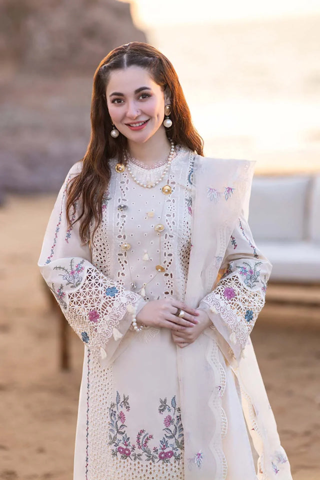 EMBROIDERED LAWN UNSTITCHED 3PC SET | KPA0021