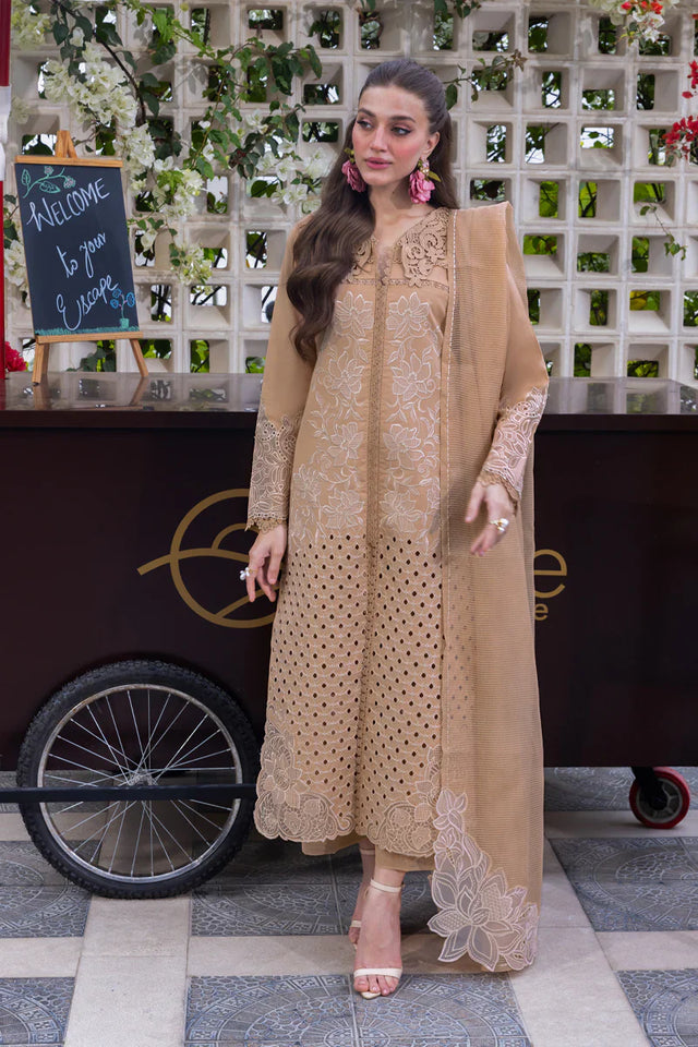 EMBROIDERED LAWN UNSTITCHED 3PC SET | KPA0037