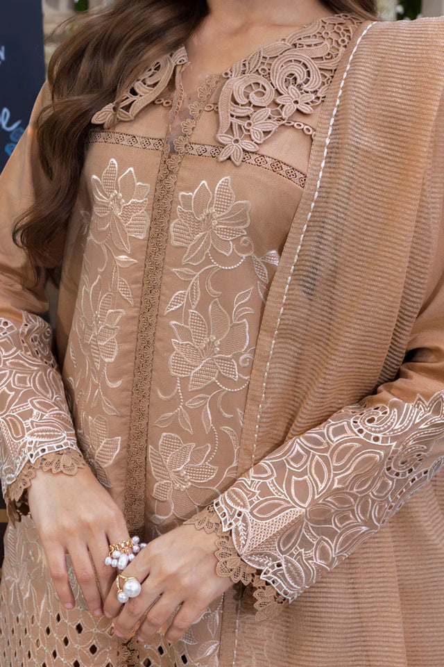 EMBROIDERED LAWN UNSTITCHED 3PC SET | KPA0037