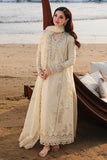 QALAMKAR COTTON EMBROIDERED UNSTICHED 3PC SUIT | KPA0080