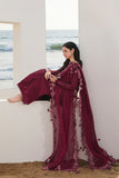 QALAMKAR COTTON EMBROIDERED UNSTITCHED 3PC SUIT | KPA0113