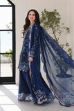 QALAMKAR CHIKENKARI UNSTITCHED 3PC SUIT | KPA0091