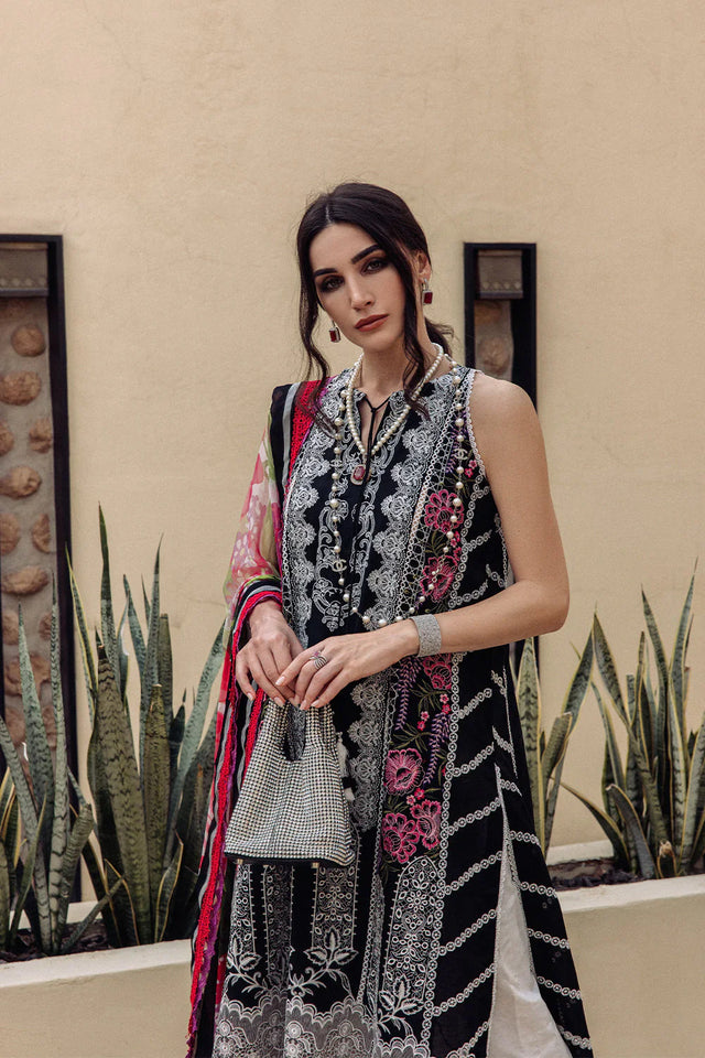 RANGRASIYA EMBROIDERED LAWN UNSTITCHED 3PC SET | KPA0048