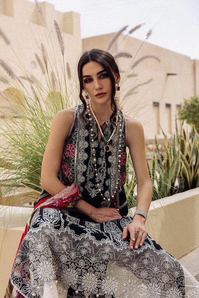 RANGRASIYA EMBROIDERED LAWN UNSTITCHED 3PC SET | KPA0048