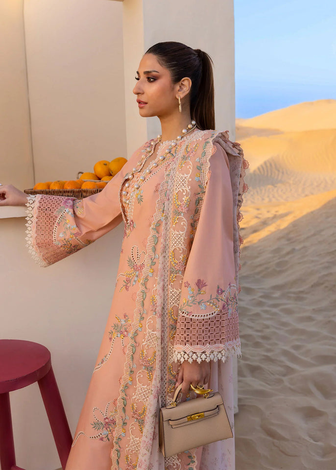 EMBROIDERED LAWN UNSTITCHED 3PC SET | KPA0035