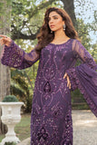MARIA.B CHIFFON EMBROIDERED UNSTITCHED 3PC SUIT | KPA0068