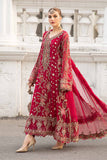 Maria B CHEFFON EMBROIDERED UNSTITCHED 3PC MAXI | KPA0096