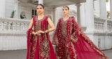Maria B CHEFFON EMBROIDERED UNSTITCHED 3PC MAXI | KPA0096
