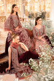 MARIA.B UNSTITCHED EMBROIDERED SALMON PINK 3PC SUIT BD-2701 – KPA0058