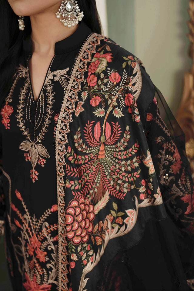 EMBROIDERED LAWN UNSTITCHED 3PC SET | KPA0018