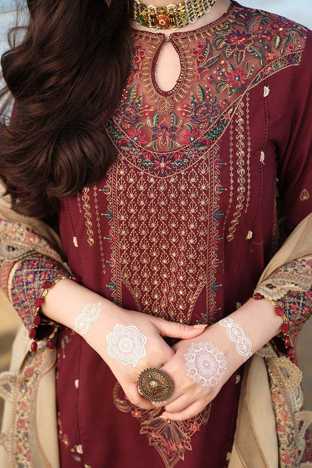 EMBROIDERED LAWN UNSTITCHED 3PC SET | KPA0017
