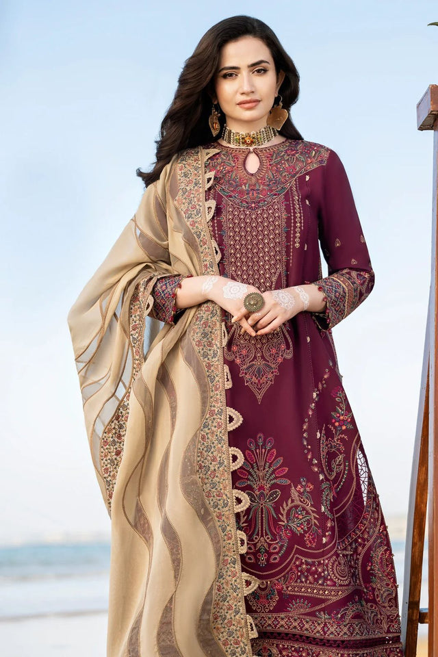 EMBROIDERED LAWN UNSTITCHED 3PC SET | KPA0017