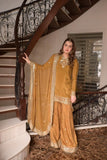 ANEELA’S CHIFFON EMBROIDERED UNSTITCHED 3PC SUIRT | KPA0126