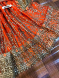 ASIM JOFA HEAVY EMBROIDERED UNSTITCHED 3PC MAXI | KPA0122