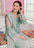 EMBROIDERED ORGANZA UNSTITCHED 3PC SET | KPA0039