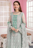 EMBROIDERED ORGANZA UNSTITCHED 3PC SET | KPA0039
