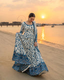 FAIZA SAQLAIN EMBROIDED UNSTITCHED 3PC SUIT | KPA0084