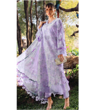 MARIA.B BUtterfly  EMBROIDERED UNSTITCHED 3PC SUIT | KPA0085