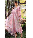 MARIA.B BUtterfly  EMBROIDERED UNSTITCHED 3PC SUIT | KPA0085