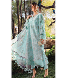 MARIA.B BUtterfly  EMBROIDERED UNSTITCHED 3PC SUIT | KPA0085